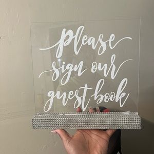 Jeweled signs from hobby lobby